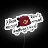 Unique RGB Neon Sign for Your Home's Secret Lair Ambiance