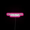 RGB LED Neon Sign with Color Changing Light Art Panel