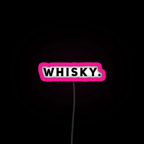 Whisky RGB Neon Sign
