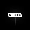 Vibrant Whisky Bar Neon Sign with Color-Changing RGB LED Lighting