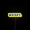 Whisky Bar Decoration, Customizable RGB Color Changing LED Neon Sign Display