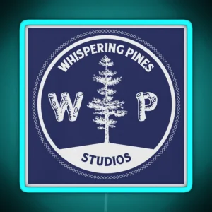 Whispering Pines RGB Neon Sign