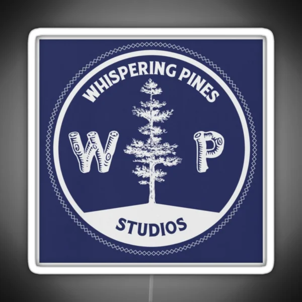 Whispering Pines RGB Neon Sign