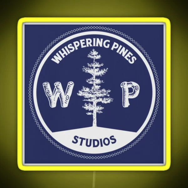 Whispering Pines RGB Neon Sign