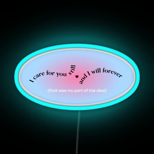 White Ferrari Frank Ocean RGB Neon Sign