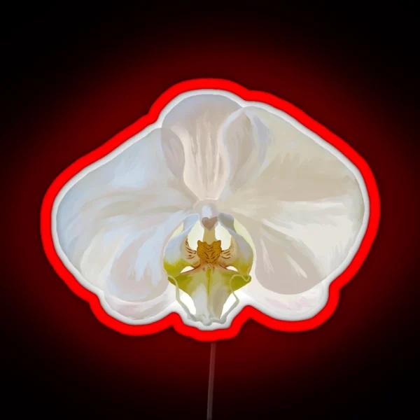 White Orchid Led RGB Neon Sign