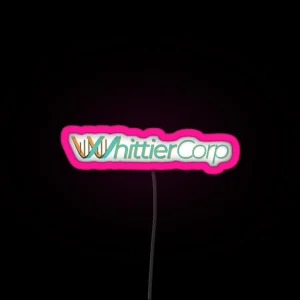 Whittier Corp RGB Neon Sign