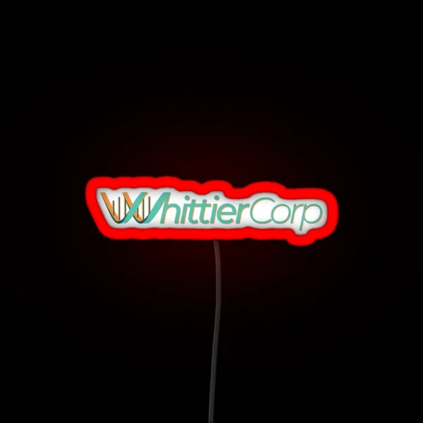 Whittier Corp RGB Neon Sign