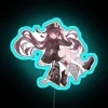 Customizable Tao inspired RGB neon sign with personalized name engraving