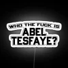 Abel Tesfaye LED Neon Sign, The Weeknd Artistic Illuminated Decor