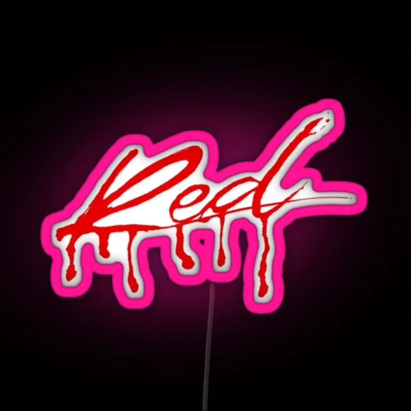 Whole Lotta Red Logo RGB Neon Sign