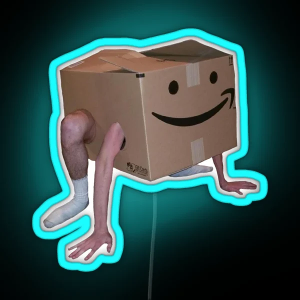 Why Is This Actually So Disturbing To Look At RGB Neon Sign