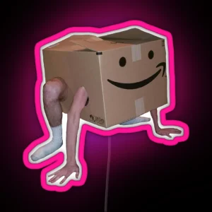 Why Is This Actually So Disturbing To Look At RGB Neon Sign