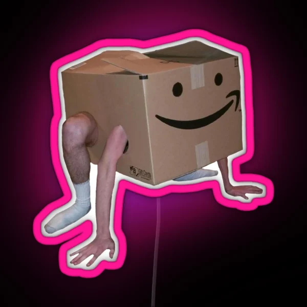 Why Is This Actually So Disturbing To Look At RGB Neon Sign