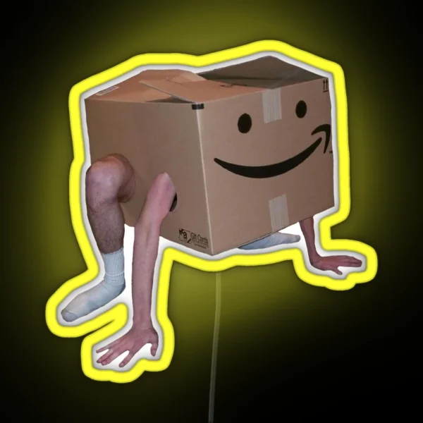 Why Is This Actually So Disturbing To Look At RGB Neon Sign