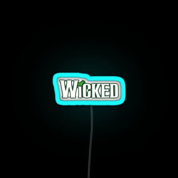 Wicked Musical Led Print RGB Neon Sign