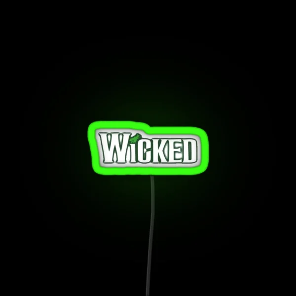 Wicked Musical Led Print RGB Neon Sign