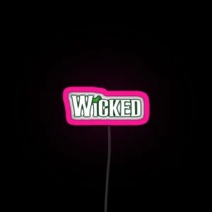 Wicked Musical Led Print RGB Neon Sign