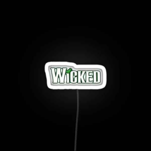 Wicked Musical Led Print RGB Neon Sign
