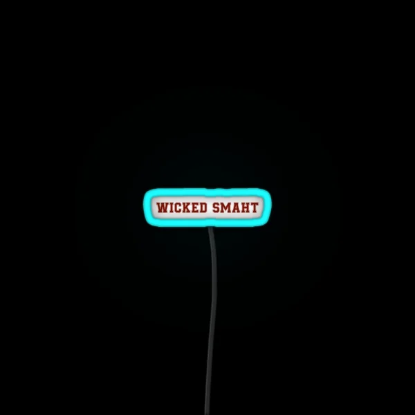 Wicked Smaht Led RGB Neon Sign
