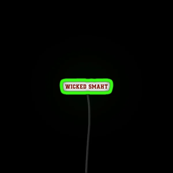 Wicked Smaht Led RGB Neon Sign