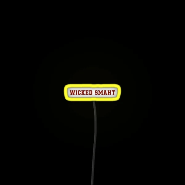 Wicked Smaht Led RGB Neon Sign