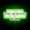 Add vibrant ambiance with this mystical RGB neon wall decoration.