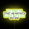 Vibrant RGB LED Neon Sign for Trendy Home Decor Accents