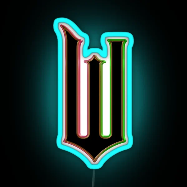Wicked W Logo Inspired RGB Neon Sign