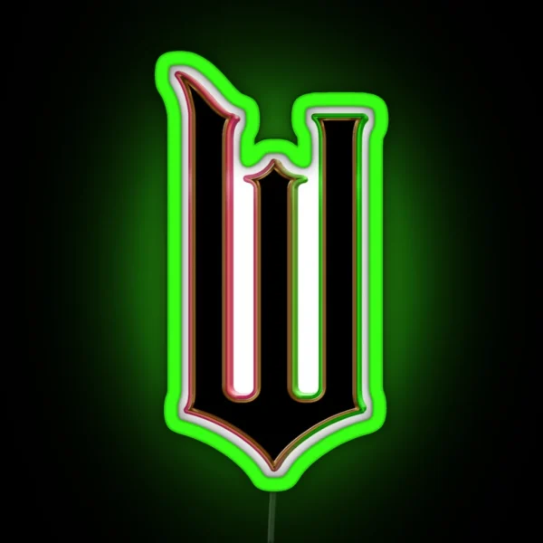 Wicked W Logo Inspired RGB Neon Sign