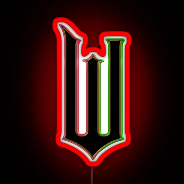 Wicked W Logo Inspired RGB Neon Sign