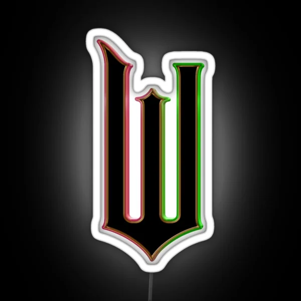 Wicked W Logo Inspired RGB Neon Sign