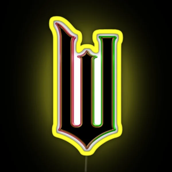 Wicked W Logo Inspired RGB Neon Sign