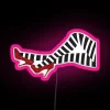 Vibrant Wicked Witch Legs RGB LED Neon Sign Art Decor