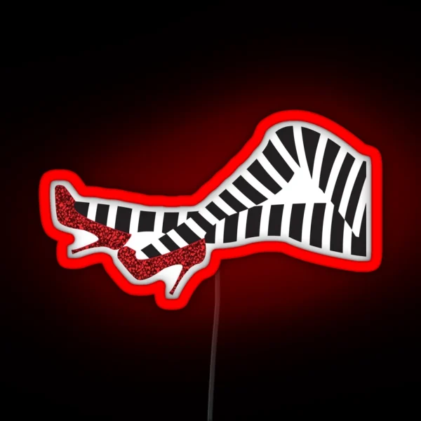 Wicked Witch Legs RGB Neon Sign