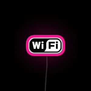 Wifi Logo RGB Neon Sign