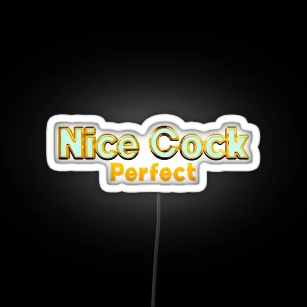 Wii Sports Nice Cock RGB Neon Sign