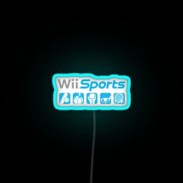 Wii Sports RGB Neon Sign