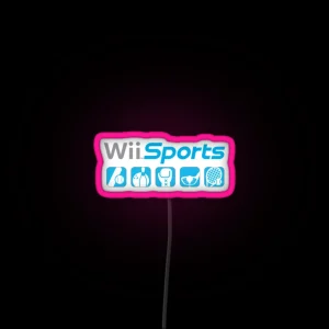 Wii Sports RGB Neon Sign