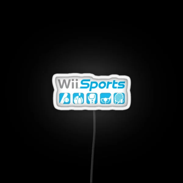 Wii Sports RGB Neon Sign