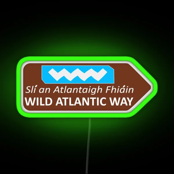 Wild Atlantic Way RGB Neon Sign