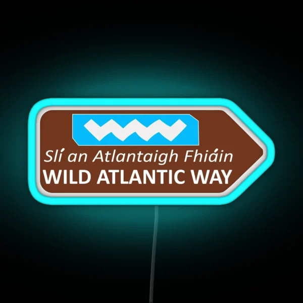 Wild Atlantic Way RGB Neon Sign