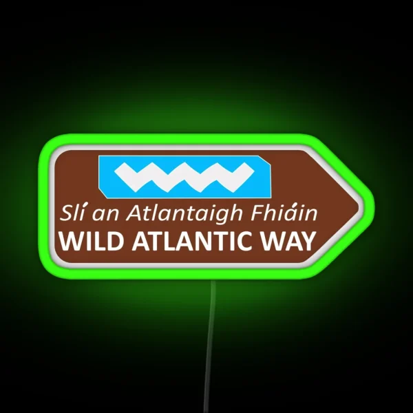 Wild Atlantic Way RGB Neon Sign