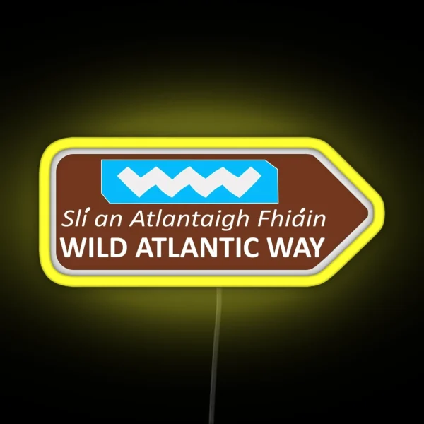 Wild Atlantic Way RGB Neon Sign