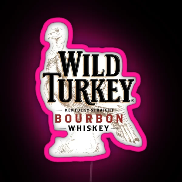 Wild Kentucky Straight Bourbon Whiskey 1 RGB Neon Sign