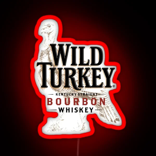 Wild Kentucky Straight Bourbon Whiskey 1 RGB Neon Sign