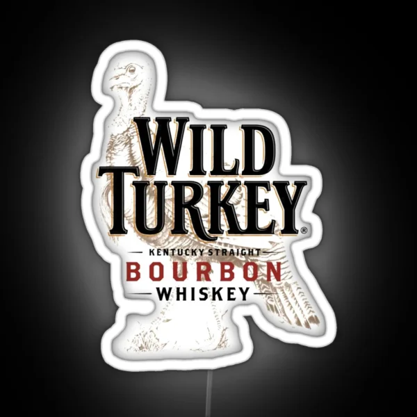 Wild Kentucky Straight Bourbon Whiskey 1 RGB Neon Sign