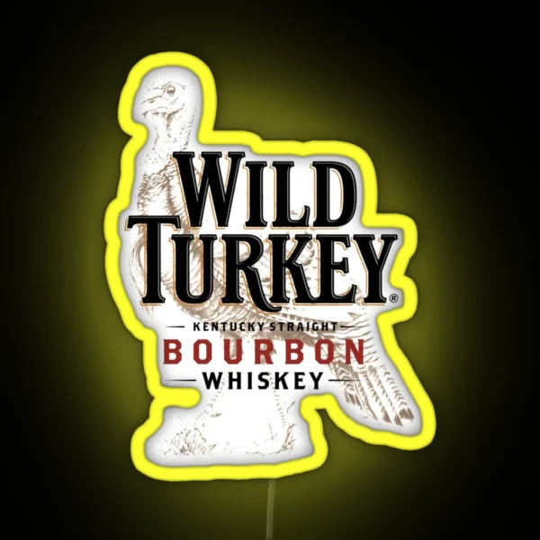 Wild Kentucky Straight Bourbon Whiskey 1 RGB Neon Sign