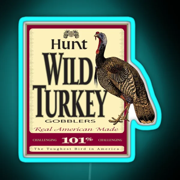 Wild Turkey RGB Neon Sign