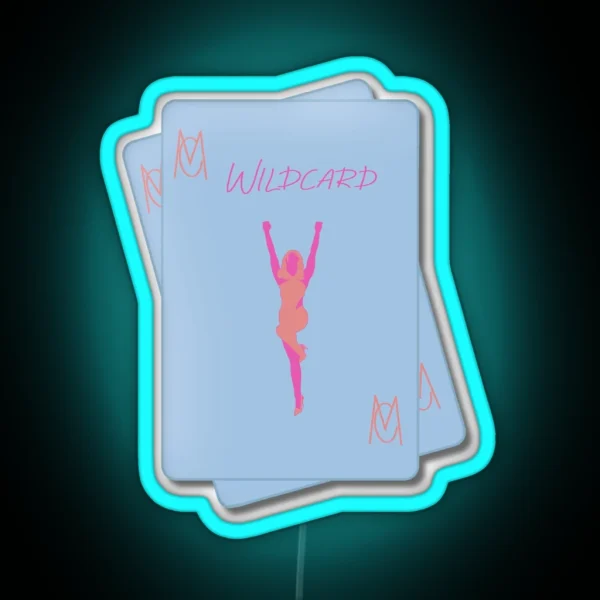 Wildcard Miley Cyrus RGB Neon Sign